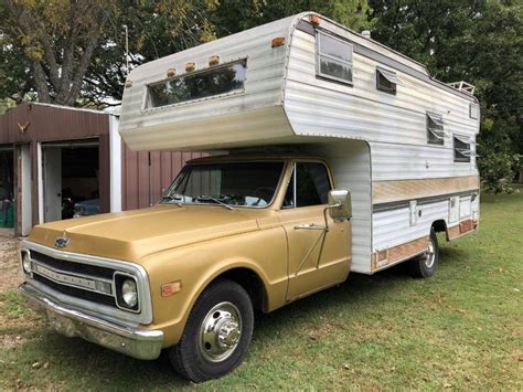 originally started life as a three-quarter ton long box Camper Special I have shortened it and used correct 5 on 5 bolt pattern disc brakes power steering new exhaust 2006 4. . 1970s truck camper for sale